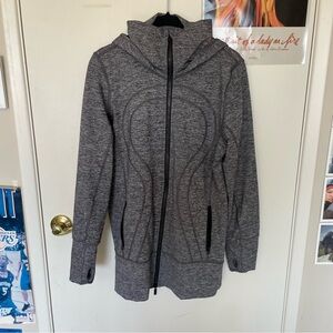 Lululemon Athletica Charcoal Zip-Up Hoodie